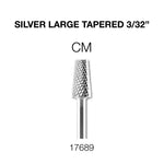 Cre8tion - Silver Carbide - Small Tapered - 3/32"-CM