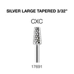 Cre8tion - Silver Carbide - Small Tapered - 3/32"-CXC