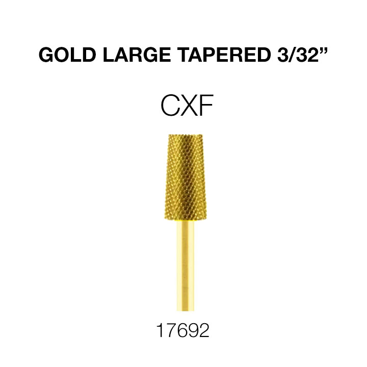 Cre8tion - Gold Carbide - Large Tapered - 3/32"-CXF