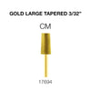 Cre8tion - Gold Carbide - Large Tapered - 3/32"-CM