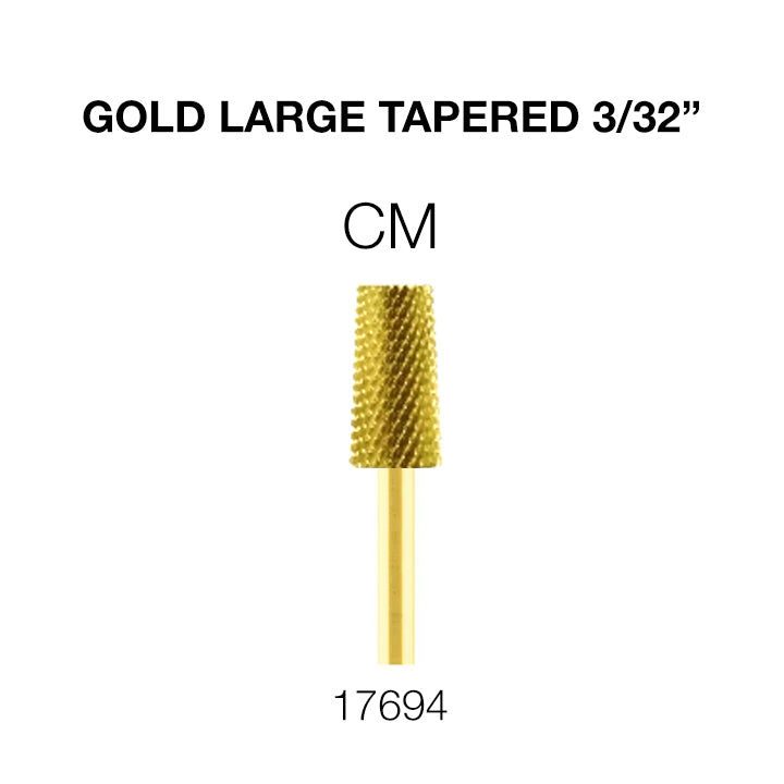 Cre8tion - Gold Carbide - Large Tapered - 3/32"-CM