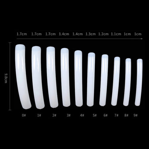 Cre8tion Special Shape 10 pcs./bag, 1,200 bags/case - 18 Super Long Curve
