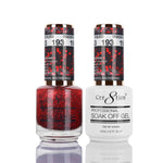 Cre8tion Matching Color Gel & Nail Lacquer 193 Dragon Blood