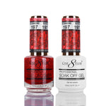 Cre8tion Matching Color Gel & Nail Lacquer 197 Blood Diamond