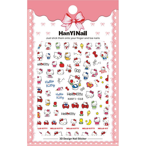  Hello Kitty Nail Stickers