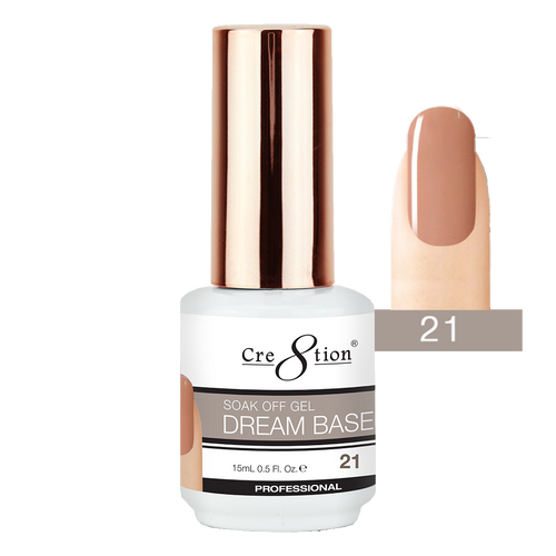 Cre8tion - Dream Base Soak Off Gel .5oz 21