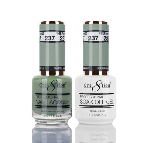 Cre8tion Matching Color Gel & Nail Lacquer 237 FINER FANCY THINGS