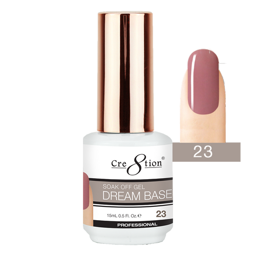 Cre8tion - Dream Base Soak Off Gel .5oz 23