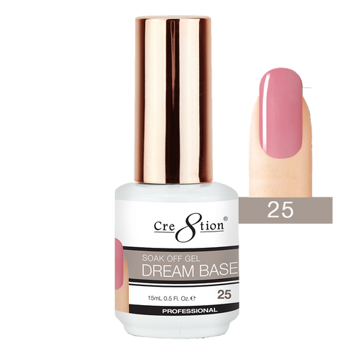 Cre8tion - Dream Base Soak Off Gel .5oz 25