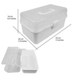 Cre8tion Large Plastic Storage Box Size 33*20.5*16.5cm 