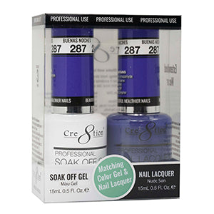 Cre8tion Matching Color Gel & Nail Lacquer 287 BUENAS NOCHESCre8tion Matching Color Gel & Nail Lacquer 287 BUENAS NOCHES
