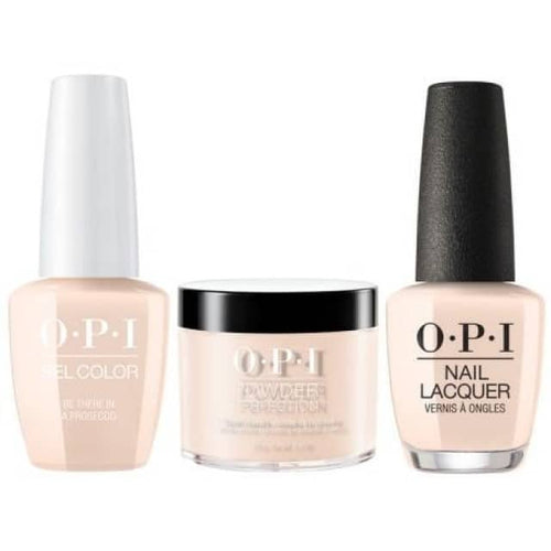 OPI COMBO 3 in 1 Matching - GCV31A-NLV31-DPV31 Be There in a Prosecco
