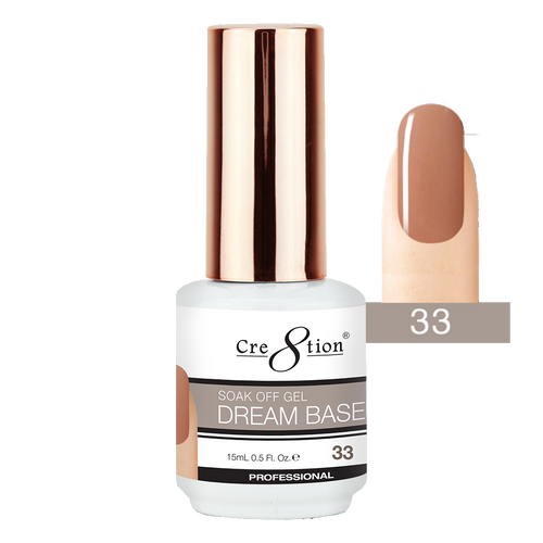 Cre8tion - Dream Base Soak Off Gel .5oz 33