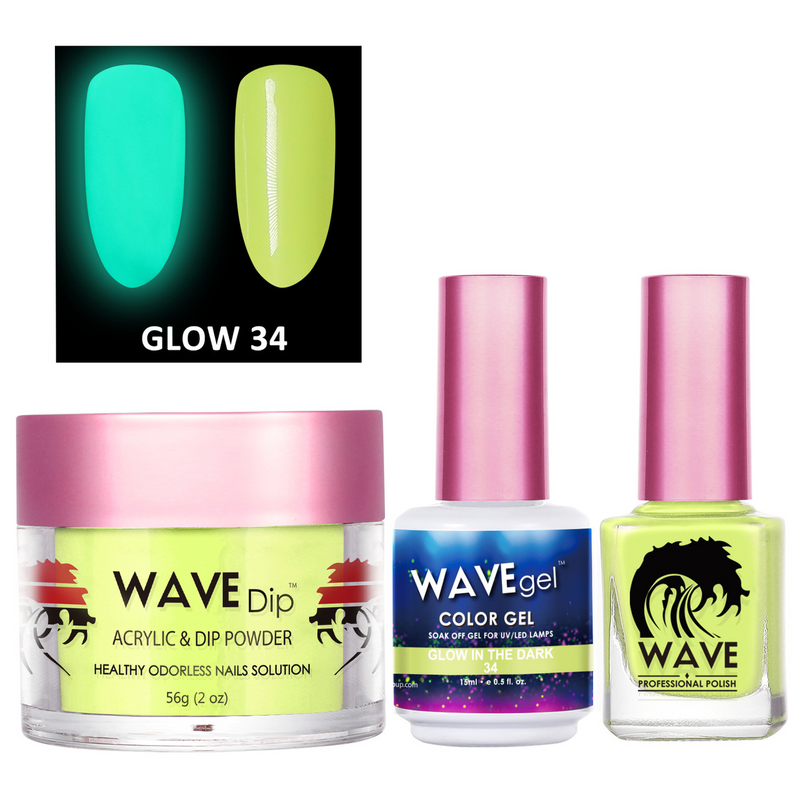 Wavegel Matching Color - New Glow in The Dark - 34