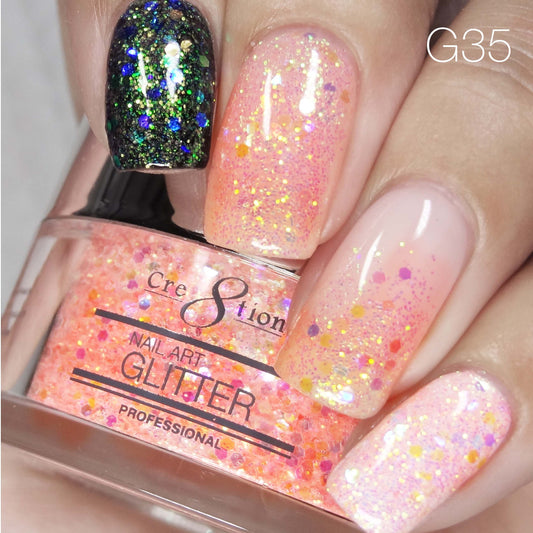 Cre8tion Nail Art Glitter 0.5oz - HERE’S THE SPRING AGAIN Collection (See List)