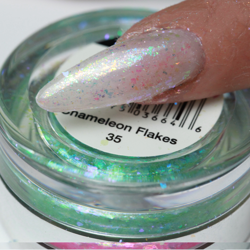 Cre8tion - Nail Art Effect - Chameleon Flakes - C35 - 0.5g