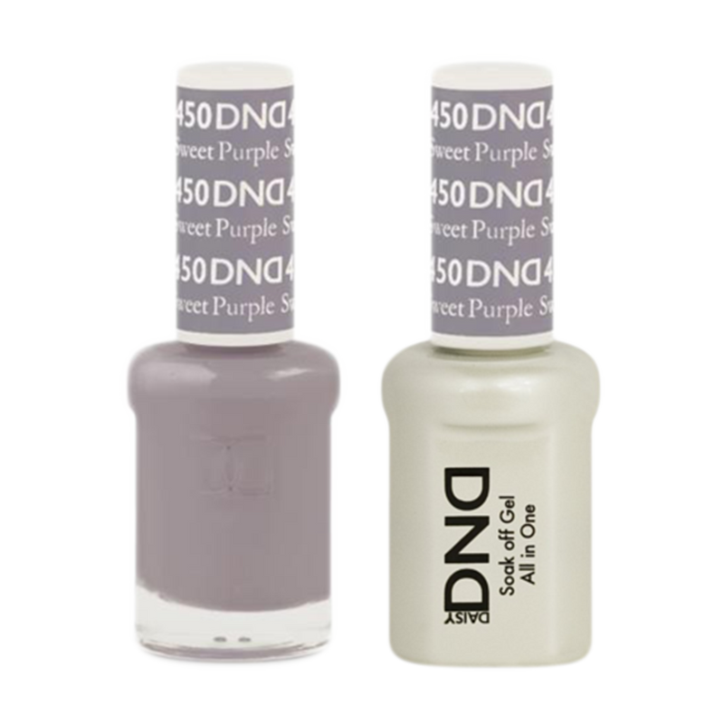 Daisy DND - Gel & Lacquer Duo - 450 Sweet Purple