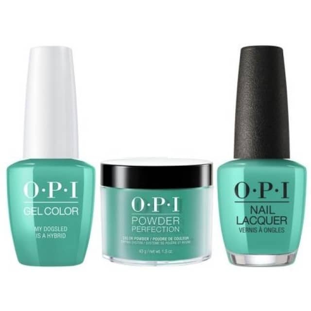 OPI COMBO 3 in 1 Matching - GCN45A-NLN45-DPN45 My Dogsled is a Hybrid