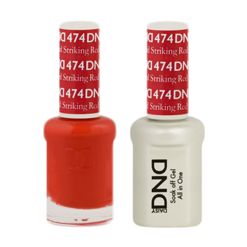 Daisy DND - Gel & Lacquer Duo - 474 Striking Red