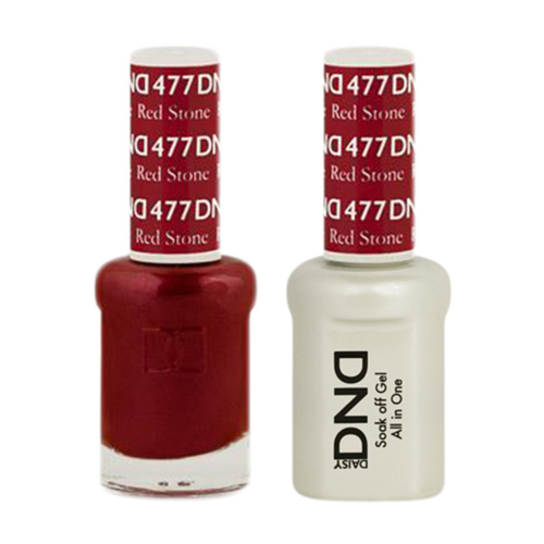 Daisy DND - Gel & Lacquer Duo - 477 Red Stone