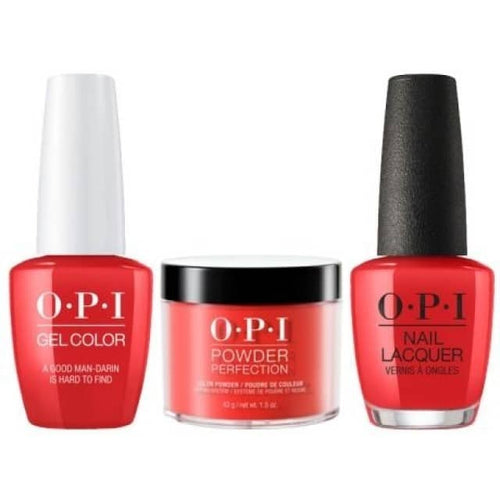 OPI COMBO 3 in 1 Matching - GCH47A-NLH47-DPH47(DPN35) A Good Man-darin is Hard to Find