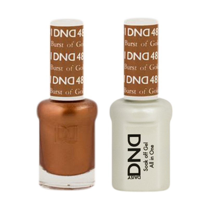 Daisy DND - Gel & Lacquer Duo - 481 Burst Of Gold