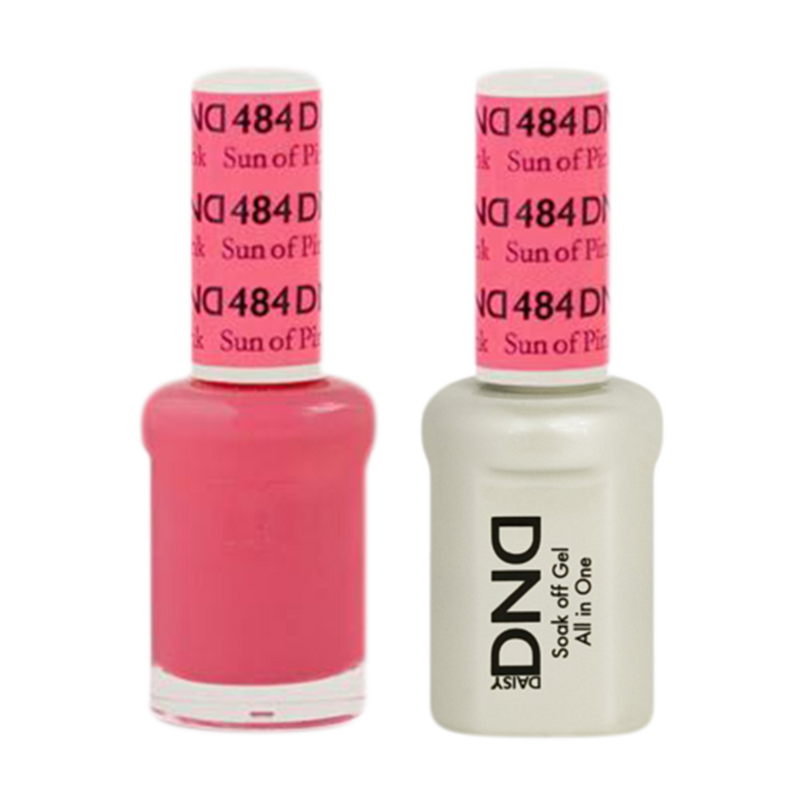 Daisy DND - Gel & Lacquer Duo - 484 Sun Of Pink