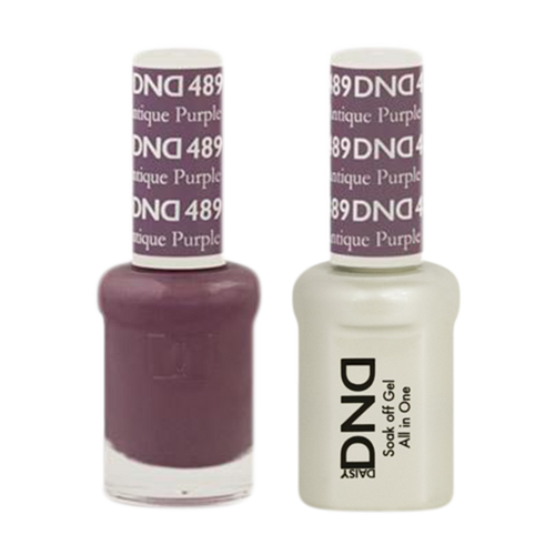 Daisy DND - Gel & Lacquer Duo - 489 Antique Purple