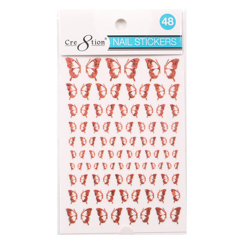 Cre8tion 3D Nail Art Sticker Butterfly 48