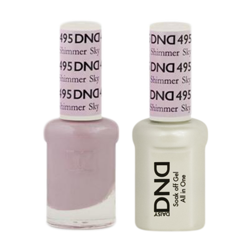 Daisy DND - Gel & Lacquer Duo - 495 Shimmer Sky