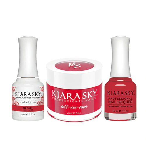 Kiara Sky All In One - Matching Colors - 5031 Red Flags