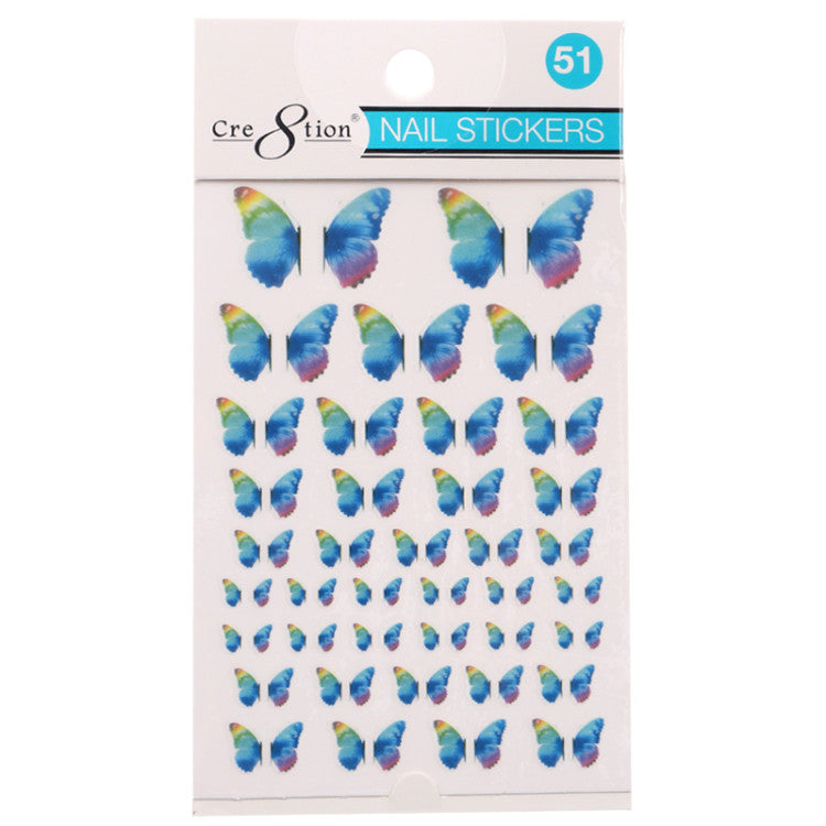 Cre8tion Nail Art Sticker Butterfly 51