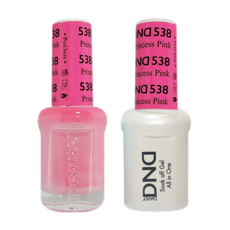 Daisy DND - Gel & Lacquer Duo - 538 Princess Pink
