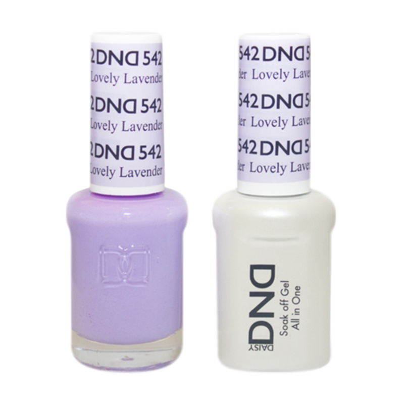 Daisy DND - Gel & Lacquer Duo - 542 Lovely Lavender