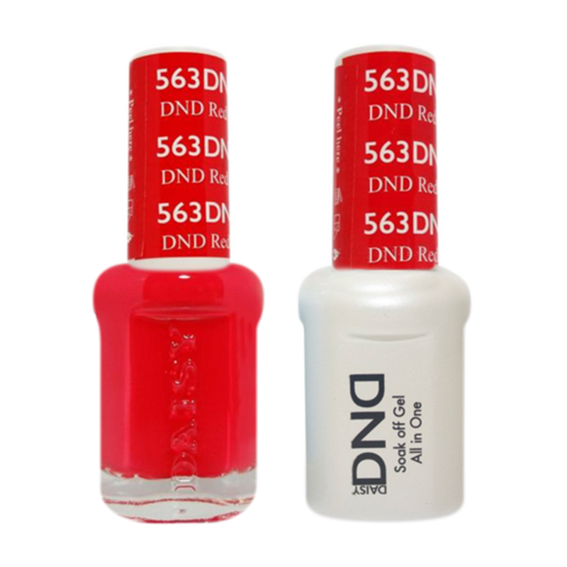 Daisy DND - Gel & Lacquer Duo - 563 DND Red
