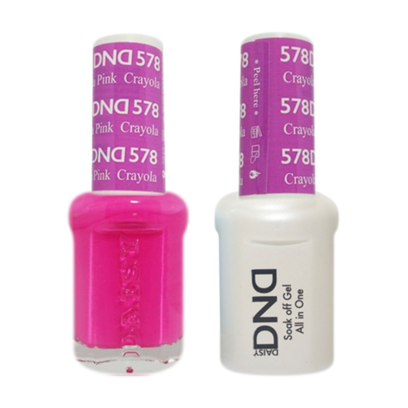 Daisy DND - Gel & Lacquer Duo - 578 Crayola Pink