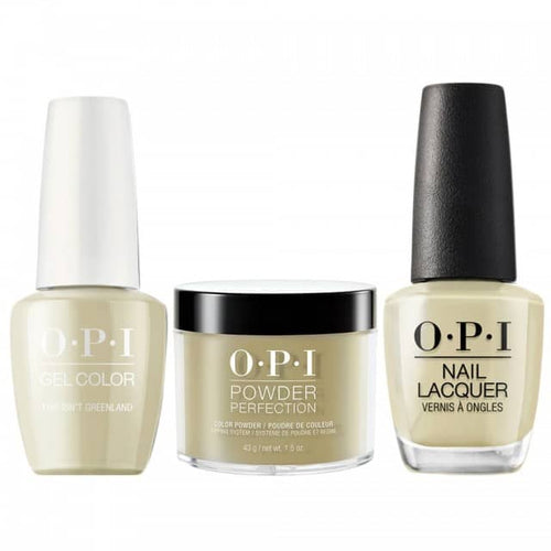 OPI COMBO 3 in 1 Matching - GCI58-NLI58-DPI58 This Isn't Greenland