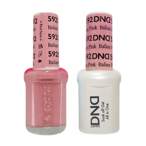 Daisy DND - Gel & Lacquer Duo - 592 Italian Pink