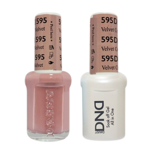 Daisy DND - Gel & Lacquer Duo - 595 Velvet Cream