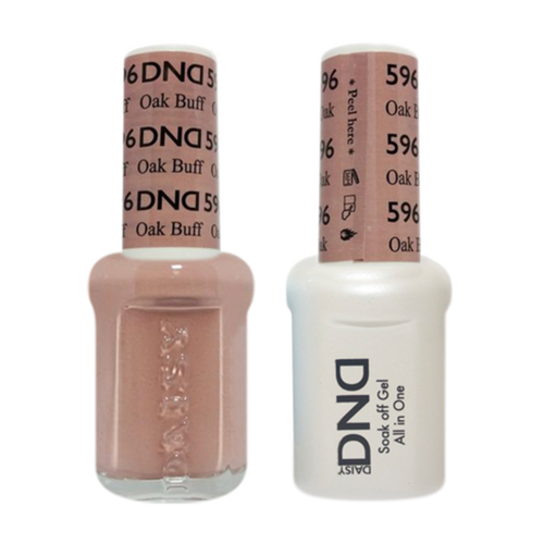 Daisy DND - Gel & Lacquer Duo - 596 Oak Buff