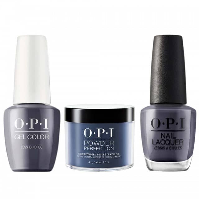 OPI COMBO 3 in 1 Matching - GCI59A-NLI59-DPI59 Less is Norse