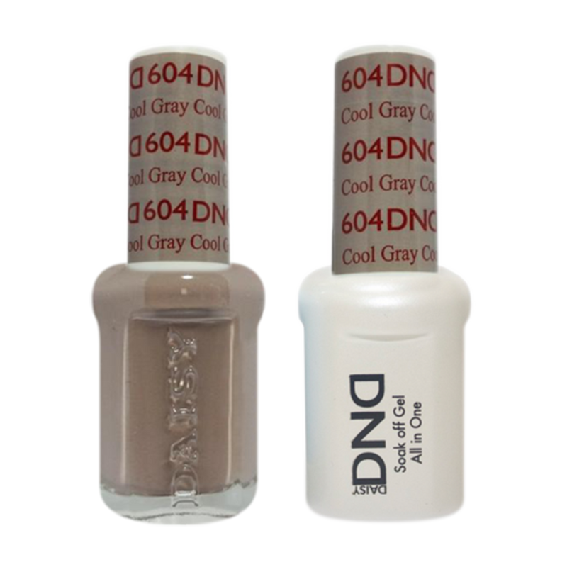 Daisy DND - Gel & Lacquer Duo - 604 Cool Gray
