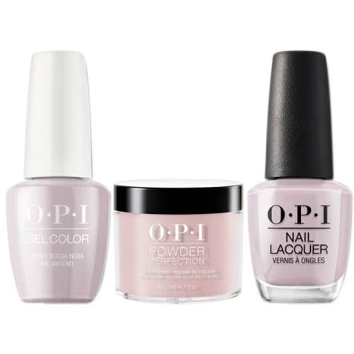 OPI COMBO 3 in 1 Matching - GCA60A-NLA60-DPA60 Don't Bossa Nova Me Around