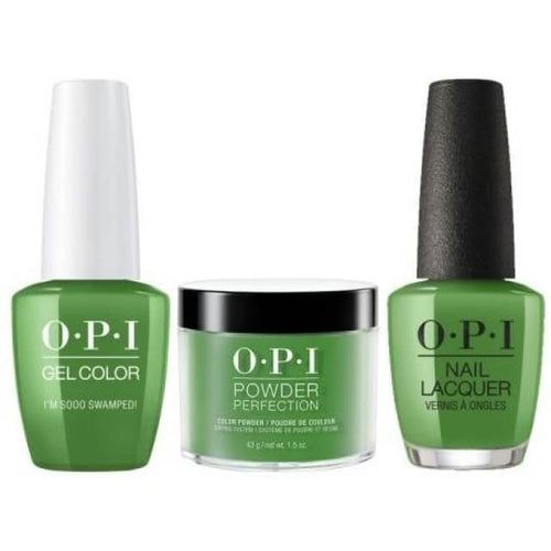 OPI COMBO 3 in 1 Matching - GCN60A-NLN60-DPN60 I'm Sooo Swamped!