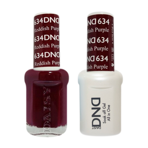 Daisy DND - Gel & Lacquer Duo - 634 Reddish Purple