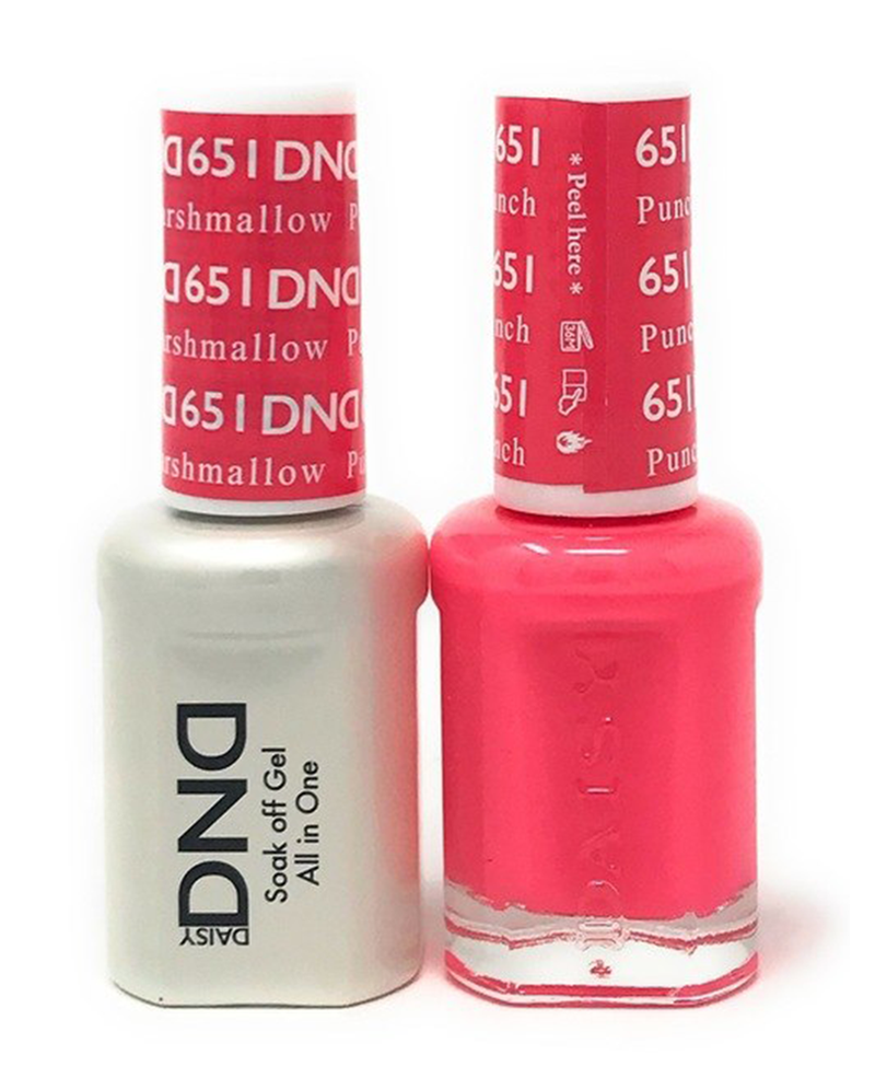 Daisy DND - Gel & Lacquer Duo - 651 PUNCH MARSHMALLOW