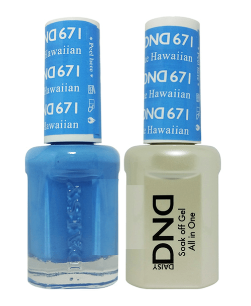 Daisy DND - Gel & Lacquer Duo - 671 BLUE HAWAIIAN