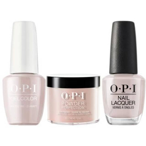 OPI COMBO 3 in 1 Matching - GCH67A-NLH67-DPH67 Do You Take Lei Away?