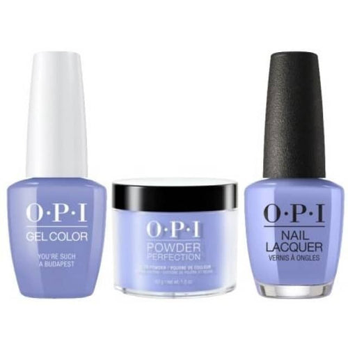 OPI COMBO 3 in 1 Matching - GCE74A-NLE74-DPE74 You're Such a BudaPest