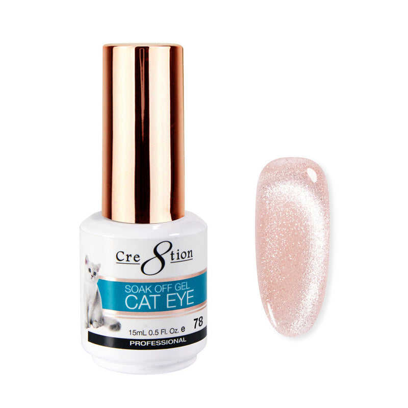 Cre8tion Cat Eye Soak Off Gel 0.5oz 78